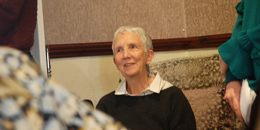 Ann Cleeves listening