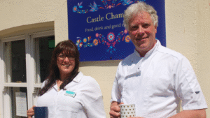 Kayleigh Pullin-Rogers and Richard Annear