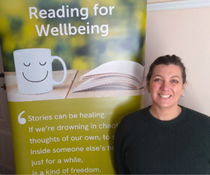Kayleigh Pullin-Rogers, Project Coordinator of Reading for Wellbeing