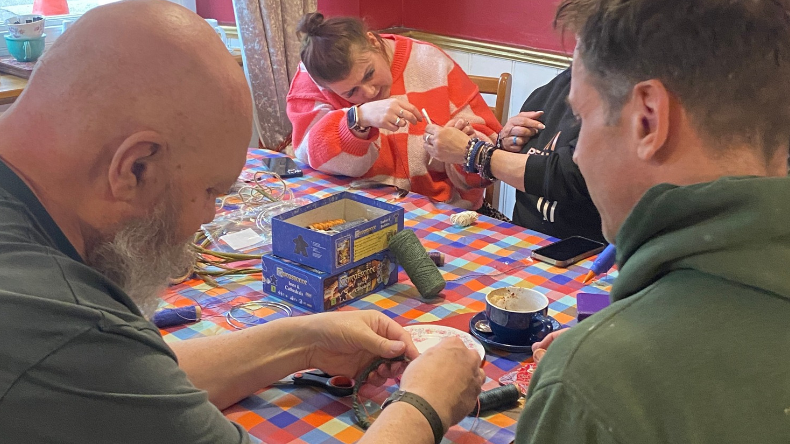 Craft activities at Mindful Monday